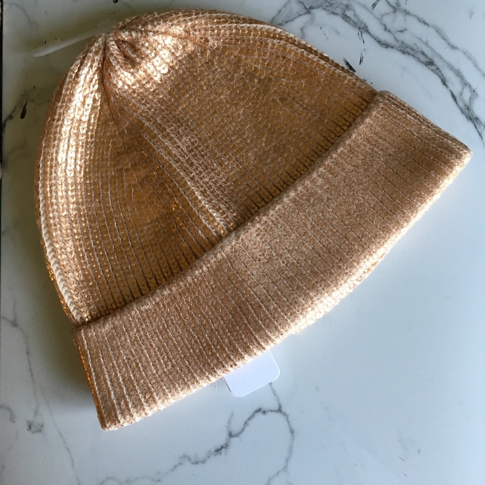 Gold Gymboree Beanie NWT